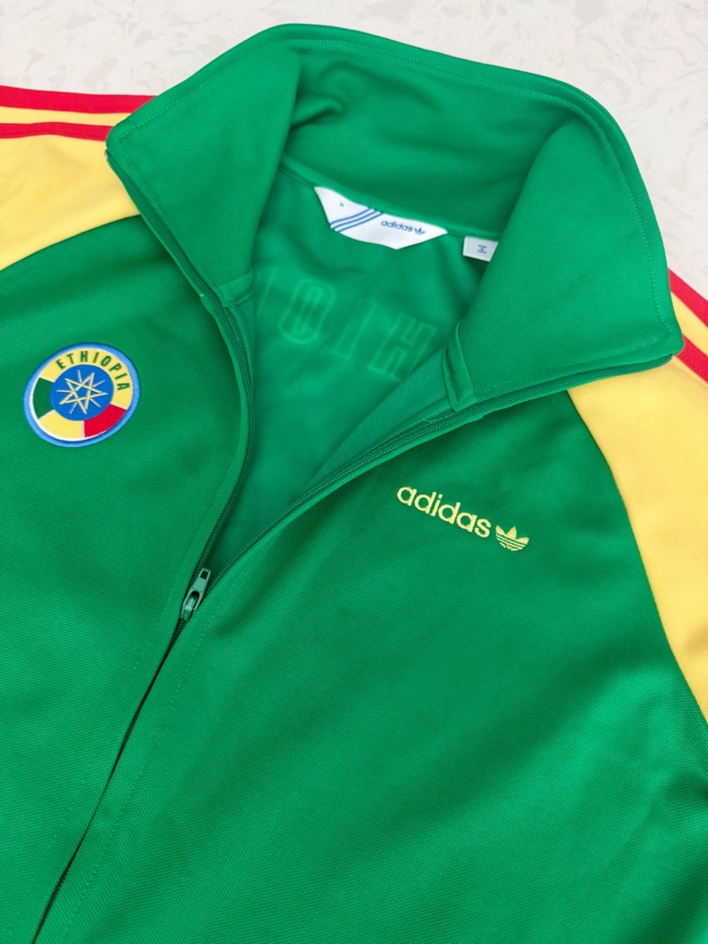 ADIDAS Originals Rare-Vintage Ethiopia Track Jacket - Women’s M - Like New - Picture 4 of 5